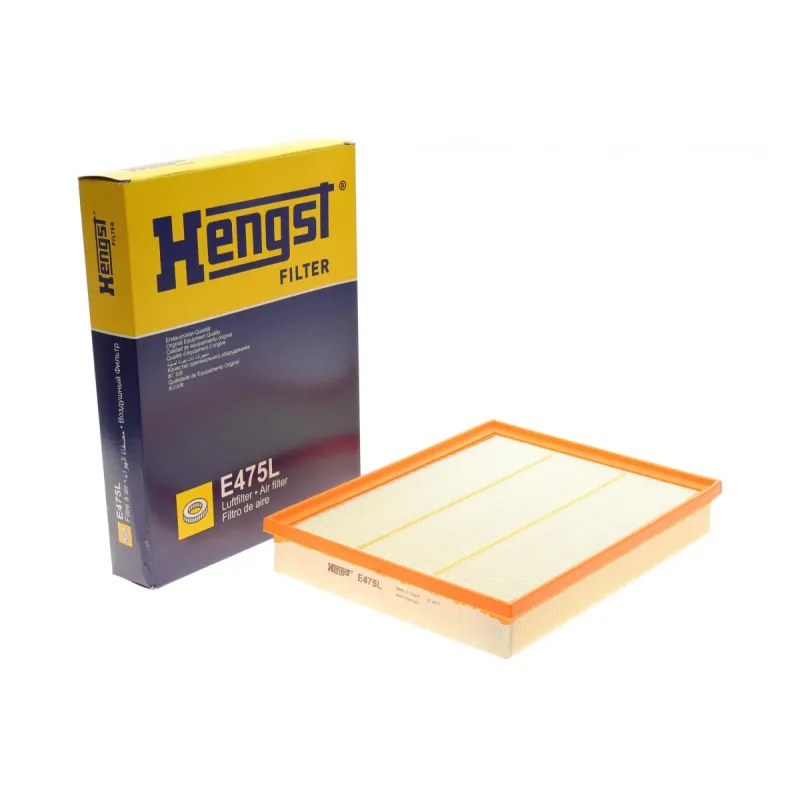 Фільтр повітряний HENGST FILTER E475L для Opel Vectra C, Signum, Fiat Croma 1.6-1.8 16V 2002-2009