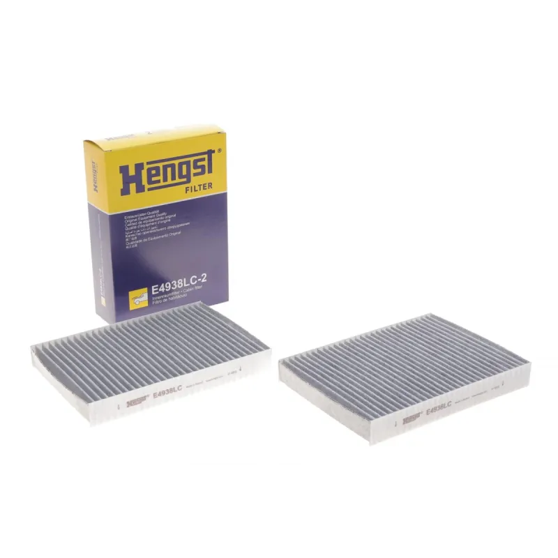 Фільтр салону HENGST FILTER E4938LC-2 вугільний для BMW 5 (G30/F90) 7 (G11/G12) 2015-