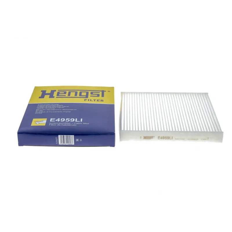 Фільтр салону HENGST FILTER E4959LI для Lexus ES, RX, Toyota Corolla, RAV4 216x186x28 мм