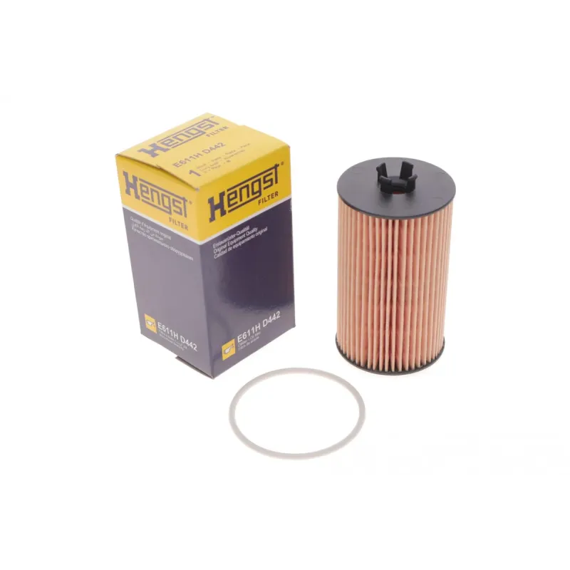Фільтр масляний HENGST FILTER E611H D442 для Opel Combo 1.4 16V 2005-, 57x21/23x106 мм
