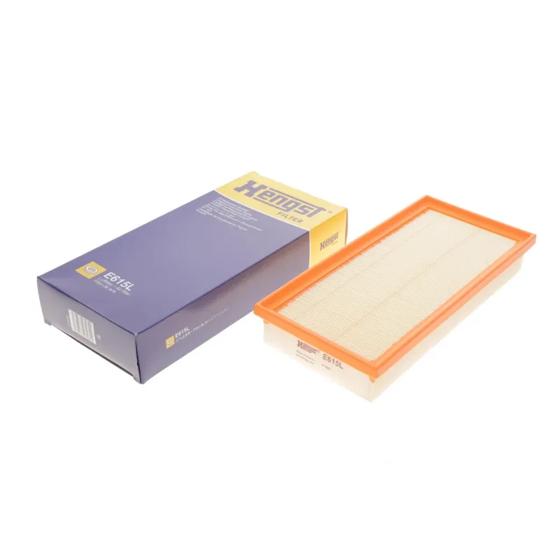 Фільтр повітряний HENGST FILTER E615L для Citroen C5, Peugeot 407/508 2.0-2.2HDi 324x152x58 мм