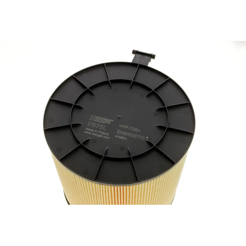 Фільтр повітряний HENGST FILTER E675L D157 для Audi A4/A5/Q5 3.0-3.2TFSI 2007-2017, 188x168x106 мм