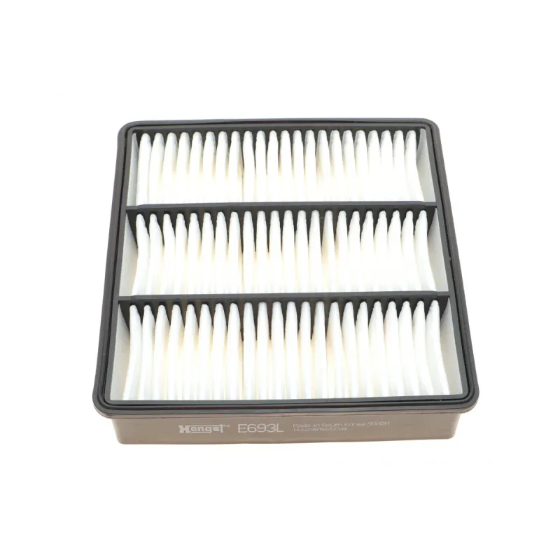 Фільтр повітряний HENGST FILTER E693L для Mitsubishi Colt, Lancer, Outlander 1.3-2.4 1995-2013, 212x205x50 мм