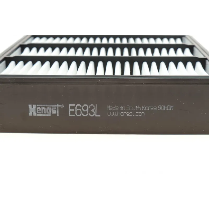 Фільтр повітряний HENGST FILTER E693L для Mitsubishi Colt, Lancer, Outlander 1.3-2.4 1995-2013, 212x205x50 мм