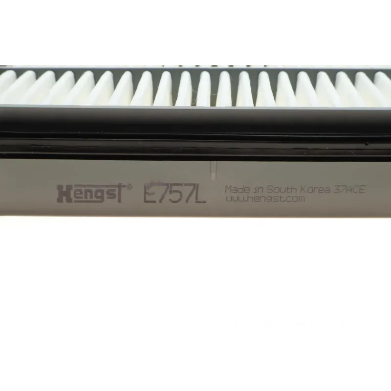 Фільтр повітряний HENGST FILTER E757L для Hyundai Santa Fe I 2001-2009, 260x180x50 мм