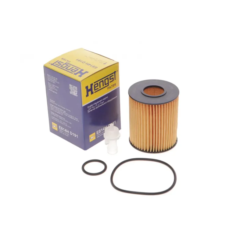 Фільтр масляний HENGST FILTER E814H D191 для Toyota Avensis, Corolla, Rav4 2.0/2.2D 2005-