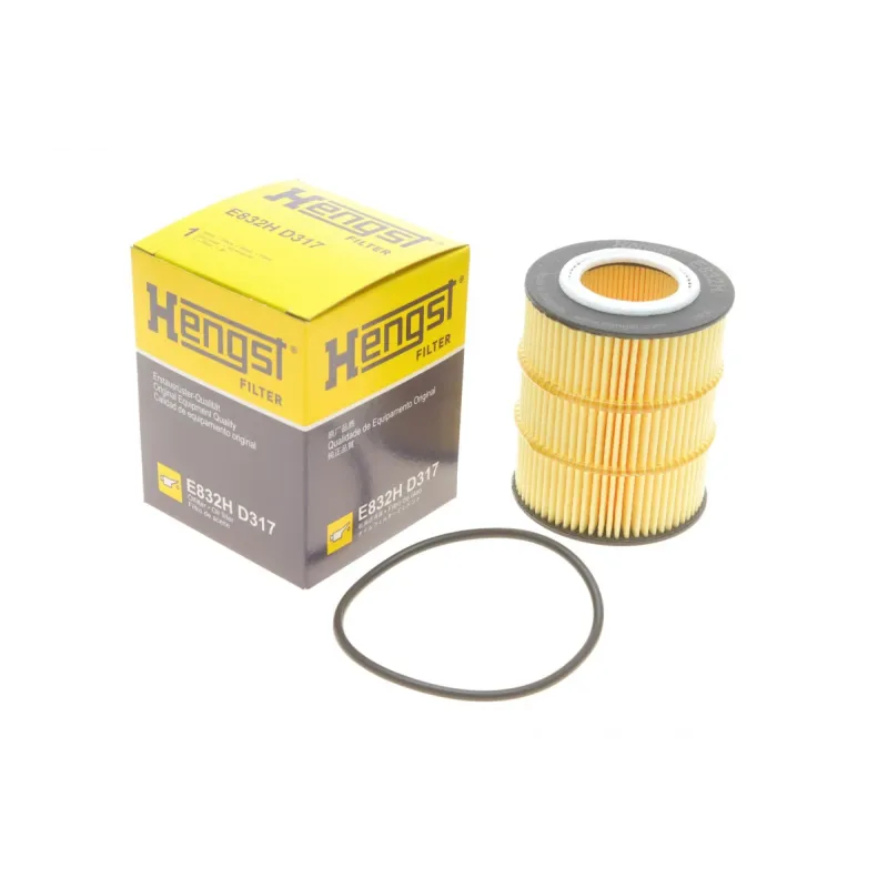 Фільтр масляний HENGST FILTER E832H D317 для Citroen C5/Peugeot 407 3.0HDI, Land Rover Discovery/Range Rover Sport 3.0TD