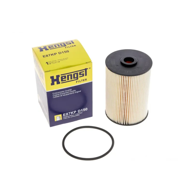 Фільтр паливний HENGST FILTER E87KP D150 для Volkswagen Caddy 1.9/2.0 TDI 2003-2015, 83x119 мм