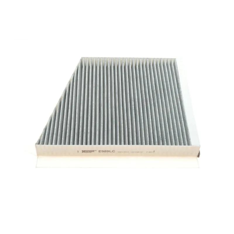 Фільтр салону HENGST FILTER E989LC вугільний для Mercedes-Benz E-Class W211 2002-2008, 311x254x35 мм