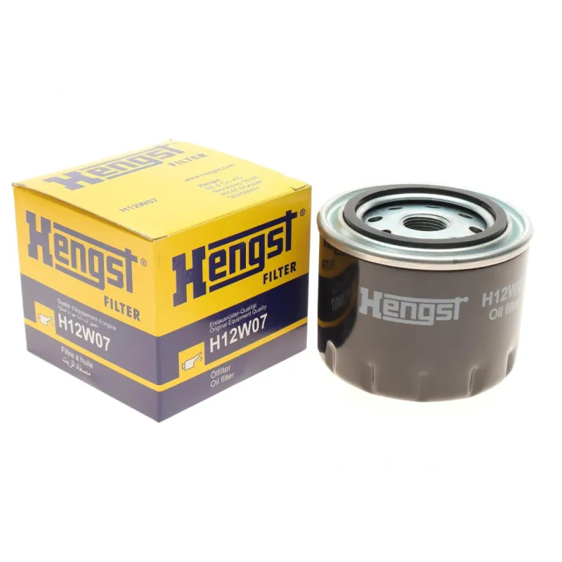 Фільтр масляний HENGST FILTER H12W07 для Honda Civic/Accord 2.0 TDi 1996-2002, 96x75 мм