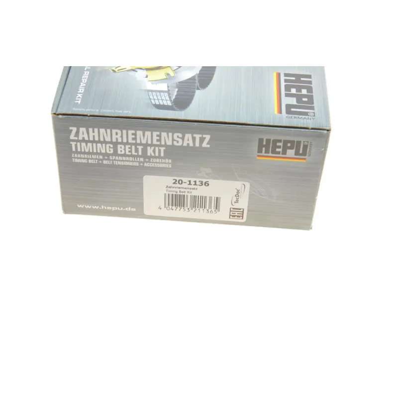 Комплект ГРМ HEPU 20-1136 для Peugeot 205/309/405 1.6/1.9 1982-1994 (113 зубців, 17 мм)
