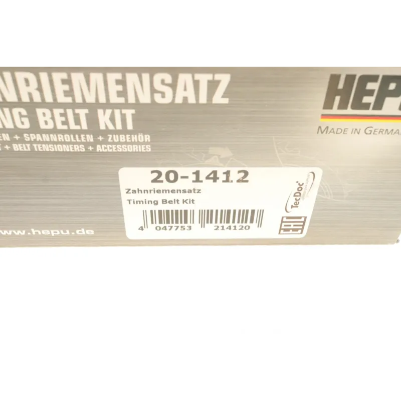 Комплект ГРМ HEPU 20-1412 для Audi A4/A6, VW Passat 2.5 TDI 1997-2006, 87/207 зубців