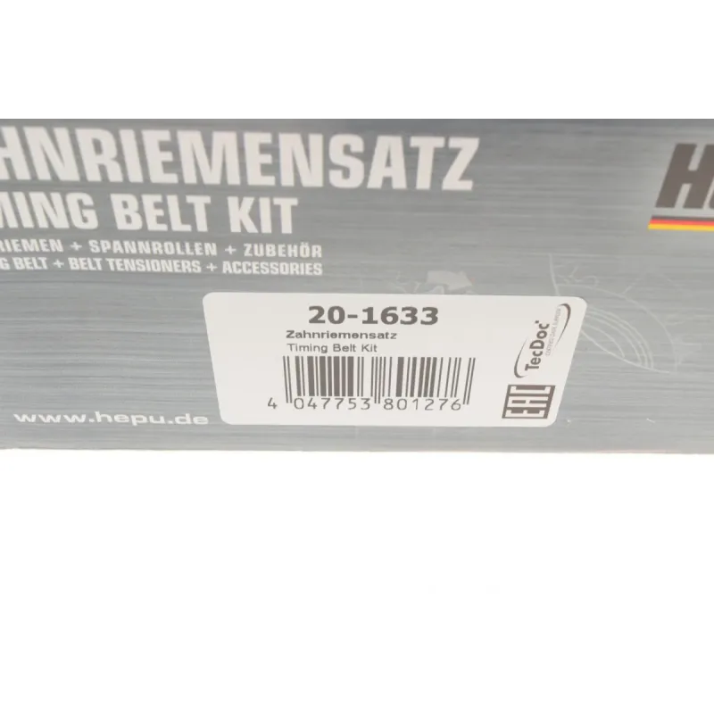 Комплект ГРМ HEPU 20-1633 для Audi A4 A6 A8 3.0 2000-2006, 281 зубців, 30 мм