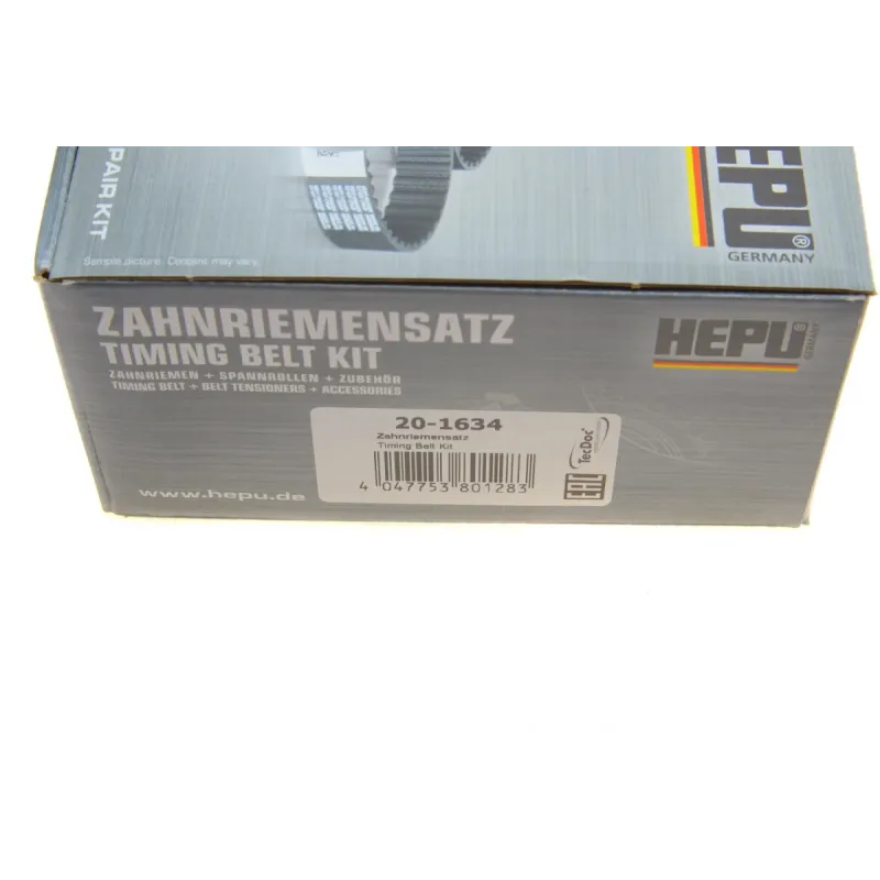 Комплект ГРМ HEPU 20-1634 з демпфером для Audi A4/A6/A8 3.0 2000-2006 (281x30 мм)