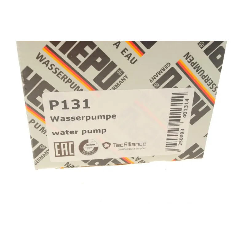 Помпа води HEPU P131 для Mitsubishi Colt, Lancer VIII, Citroen C4