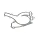 Помпа води HEPU P1534 для Mercedes-Benz C-Class W203/W204, E-Class W211/W212 (M272) 2005-2014