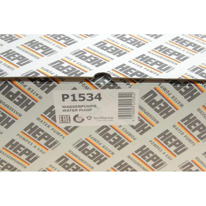Помпа води HEPU P1534 для Mercedes-Benz C-Class W203/W204, E-Class W211/W212 (M272) 2005-2014
