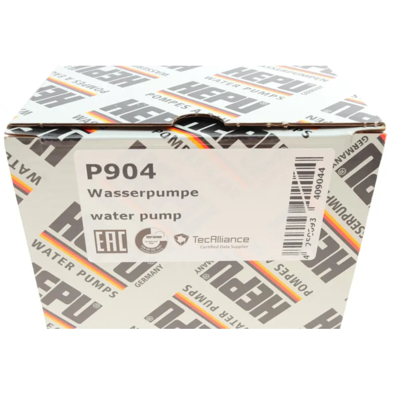 Помпа води HEPU P904 для Citroen C5 III, C6, Peugeot 407 3.0 HDi 2009-