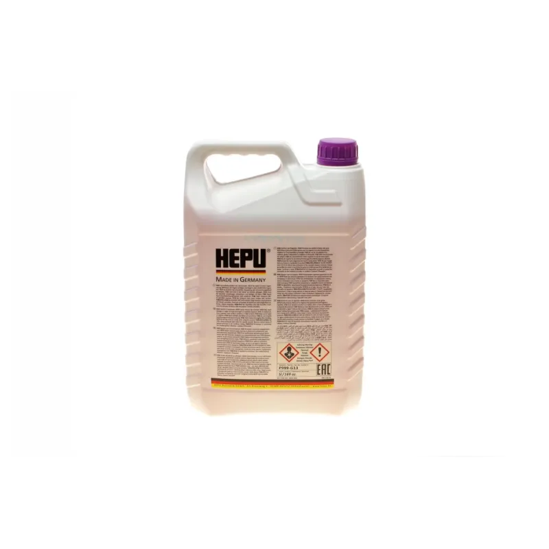 Антифриз HEPU G13 (5л) сиреневий концентрат (-37°C) P999-G13-005