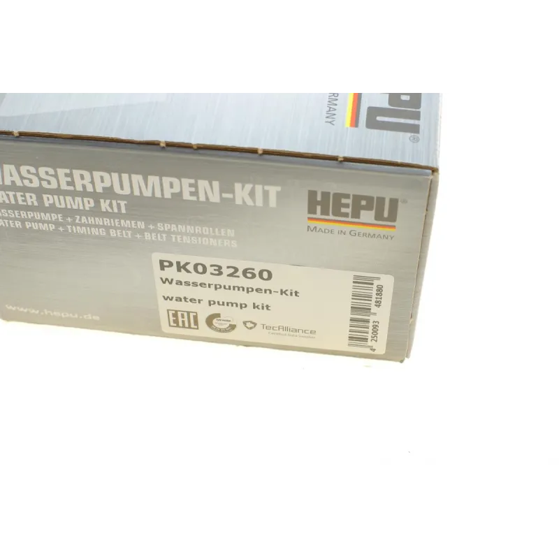 Комплект ГРМ + помпа Opel Astra H/Corsa D 1.7CDTI 06- (131x25)