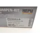 Комплект ГРМ з помпою HEPU PK05510 для VW Golf IV/Passat 1.9TDI 2000-2005, Seat Leon 1.9TDI 2000-2006, 120x30 мм