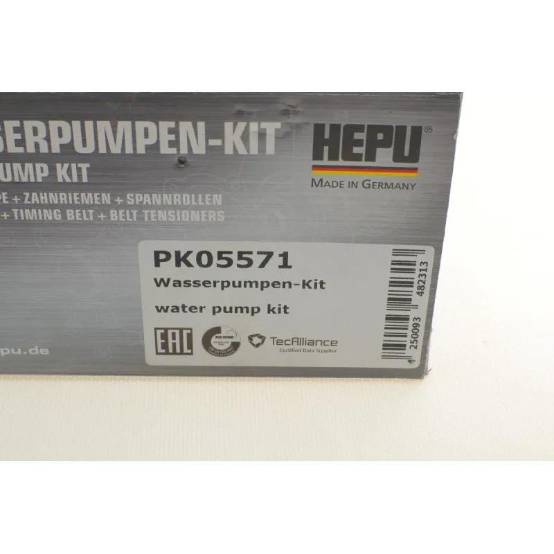 Комплект ГРМ з помпою HEPU PK05571 для Volkswagen Golf IV 1997-2005, 1.4 16V