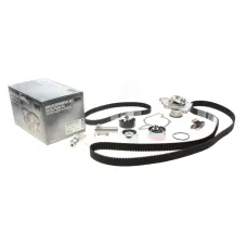 Комплект ГРМ з помпою HEPU PK05621TH для Audi A4/A6/A8, VW Passat 2.5TDI 1997-2005 (87x24/207x30 мм)