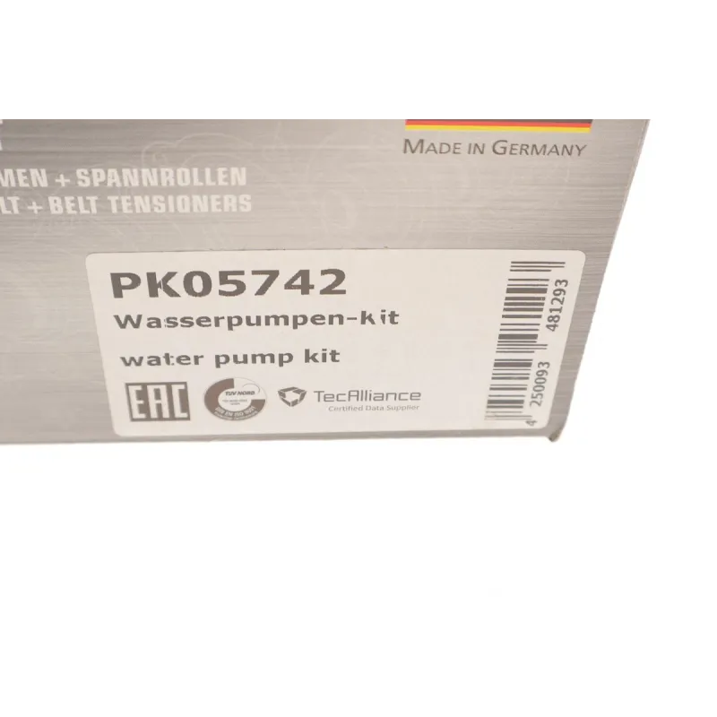 Комплект ГРМ з помпою HEPU PK05742 для Volkswagen Transporter T4 2.4D 1990-2003