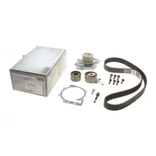 Комплект ГРМ з помпою HEPU PK09800 для Volvo C30/S40/S60/S80 2.0-2.4D 132x28 мм