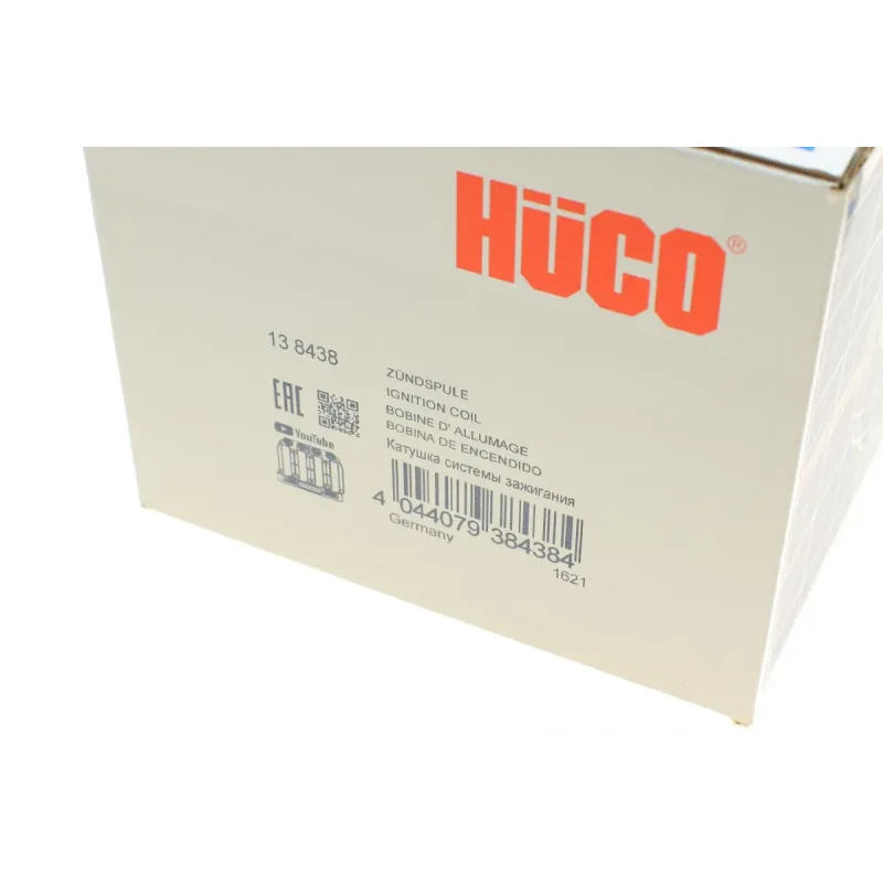 Котушка запалювання VW Bora 2.0/Caddy 2.0 EcoFuel 03- (HÜCO)