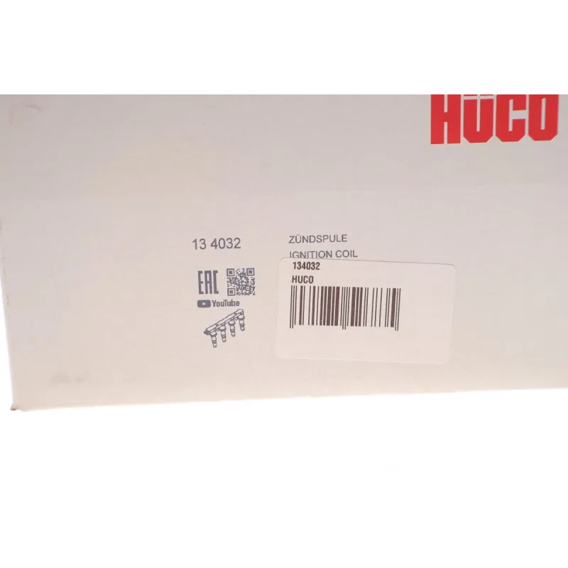 Котушка запалювання HUCO 134032 для Chevrolet Cruze 1.4-1.8 2009-, Aveo 1.4-1.8 2008-