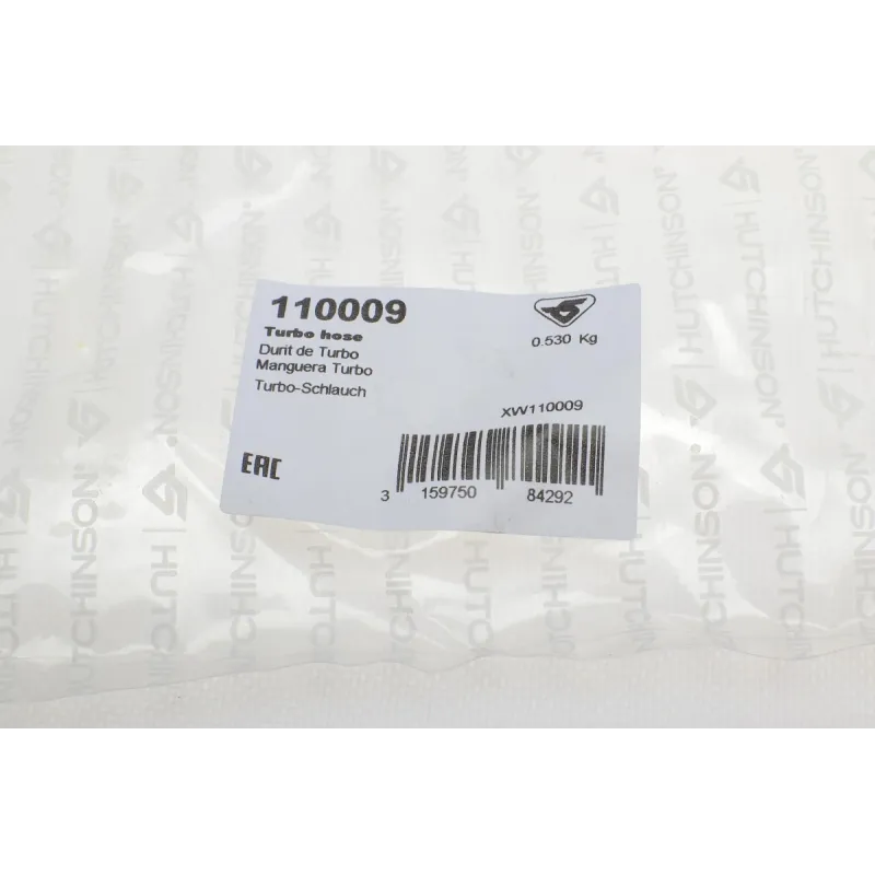 Патрубок інтеркулера HUTCHINSON 110009 для Fiat Scudo, Peugeot Expert 2.0D/HDi 2007-