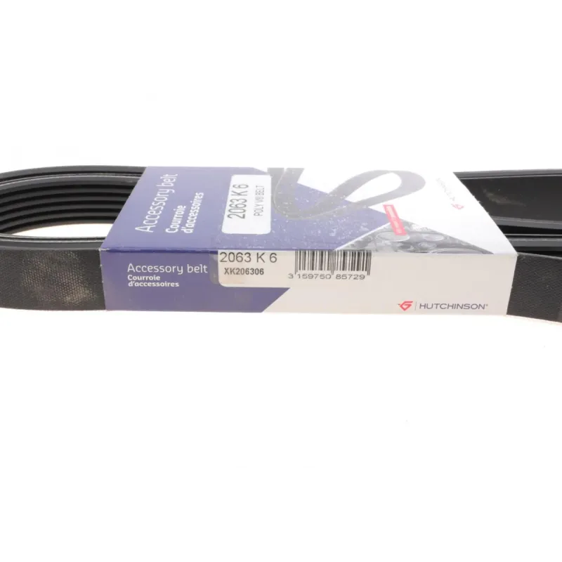 Ремінь генератора BMW 3(E90/E91/E92) 3.0D 06-13/5(E70) 3.0D 06-13/X3(E83) 3.0D 04-11 (6PK2063)