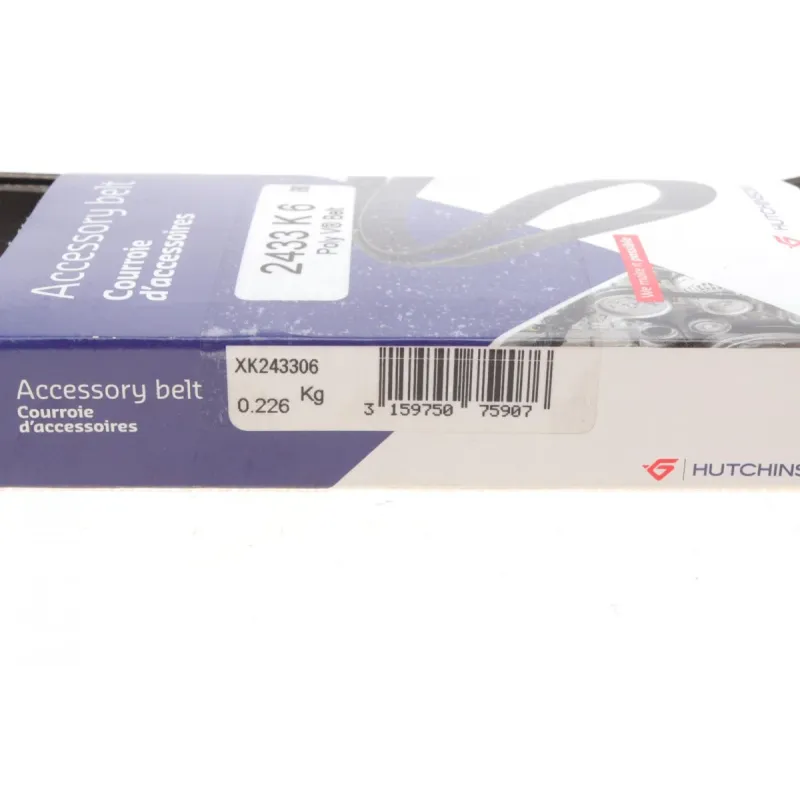 Ремінь генератора Jeep Cherokee 2.8 CRD 08- (6PK2433)