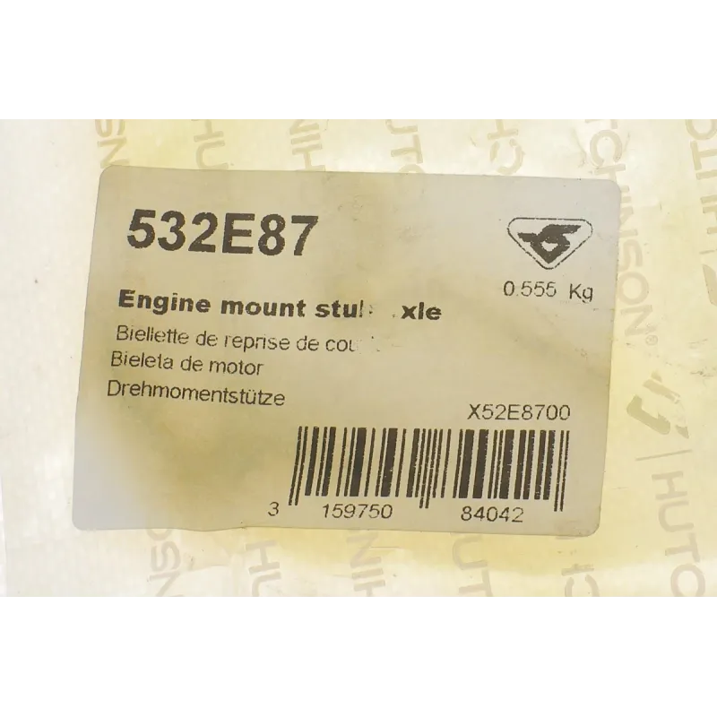 Подушка двигуна задня HUTCHINSON 532E87 для Ford Focus III 2.0 TDCi 2014-