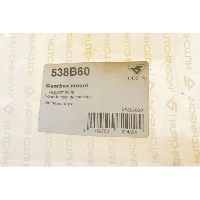 Подушка КПП HUTCHINSON 538B60 ліва для Citroen C4/Jumpy 2.0HDi 2014-