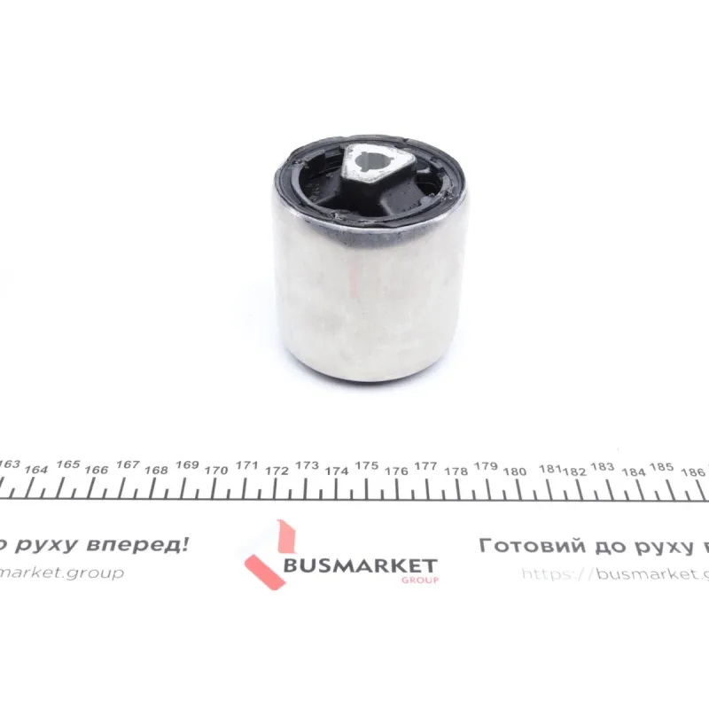 Сайлентблок важеля HUTCHINSON 590343 передній лівий для BMW 5 (E60) 7 (E65) 12x70x76 мм