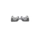 Втулка стабілізатора передньої осі HUTCHINSON 590446 для Citroen C5 III, Peugeot 407 (d=23.5mm)