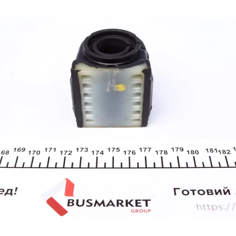 Втулка стабілізатора HUTCHINSON 590507 передньої осі для Mercedes-Benz Sprinter, Volkswagen Crafter (d=19.5мм)