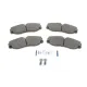Колодки гальмівні передні ICER 140933-700 для Nissan Terrano, Ford Maverick 1993-2007, 144.9x55.6x15.5 мм