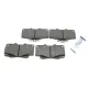 Колодки гальмівні передні ICER 141007 для Toyota Land Cruiser, Hilux, Great Wall Safe F1