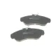 Колодки гальмівні (передні) Citroen Jumper 94-/Fiat Ducato/Peugeot Boxer 94-02 R16 (+датчики)