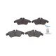 Колодки гальмівні передні ICER 141104-046 для Volkswagen LT 28-46 II 1996-2006, 156.4x64.9x20.5 мм