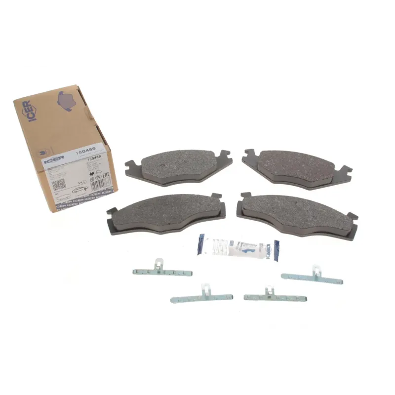 Колодки гальмівні передні ICER 180459 для Seat Cordoba, Ibiza, VW Golf II, Jetta II 1983-2002