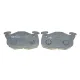 Колодки гальмівні (передні) Peugeot 106 91-04/205/305/309/405 82-98/Renault Clio 91-98 (з датчик.)
