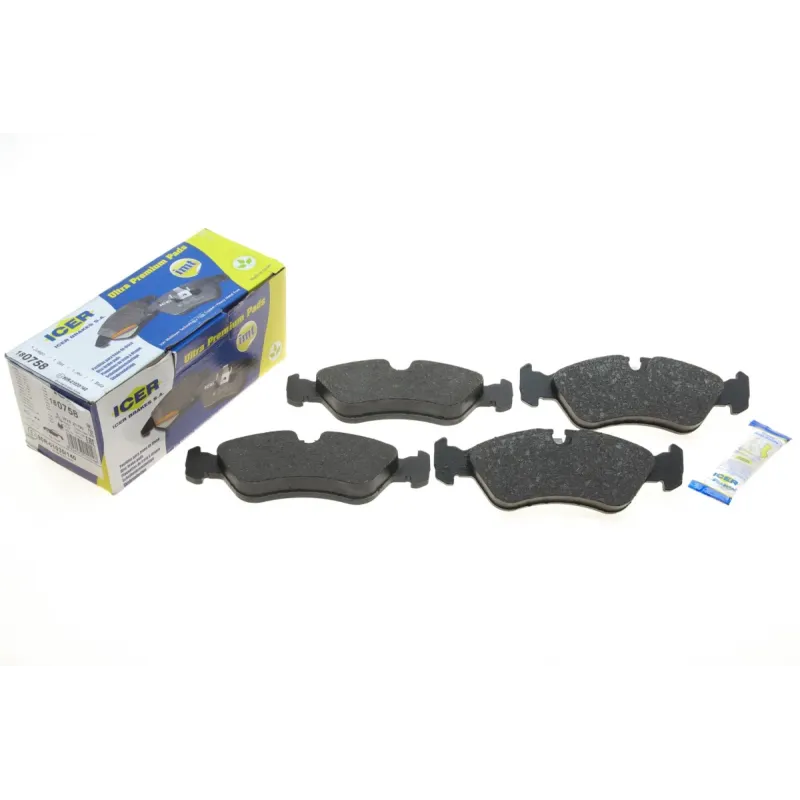 Колодки гальмівні (передні) Opel Astra F 91-01/Vectra A/B 88-03/Kadett E 85-92/Omega A 86-94