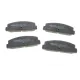Колодки гальмівні задні ICER 180785 для Mazda 6 (GG) 2002-2007, Mazda 323 (BJ) 1998-2004, 107.7x39.4x13.1 мм