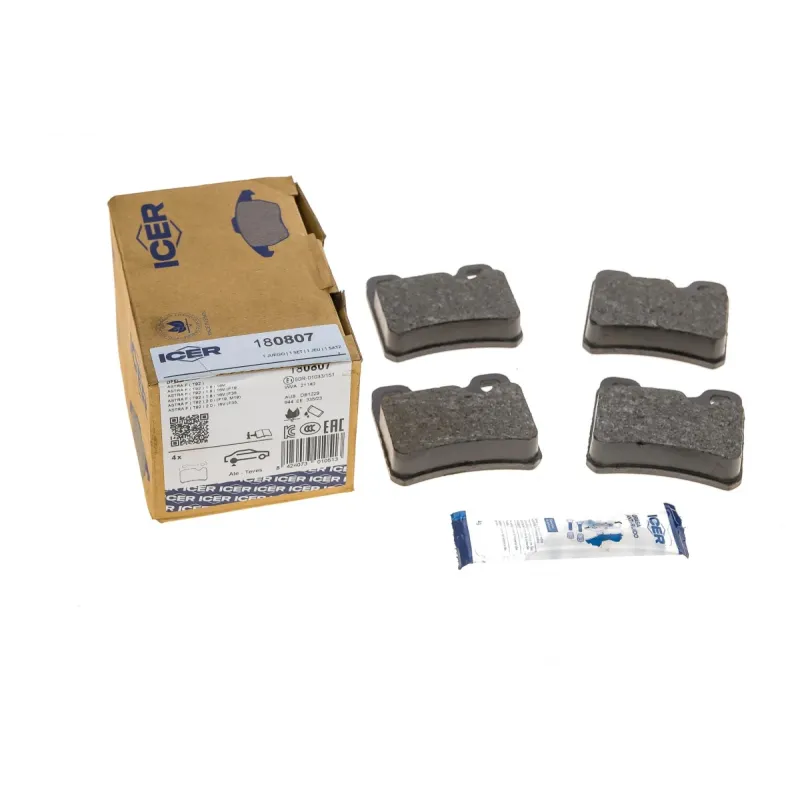 Колодки гальмівні (задні) Opel Astra F 91-01/Kadett E 86-91/Vectra A 88-95