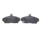 Колодки гальмівні (передні) Honda Civic VI/VII 94-05/Concerto 89-95/Rover 400 90-00