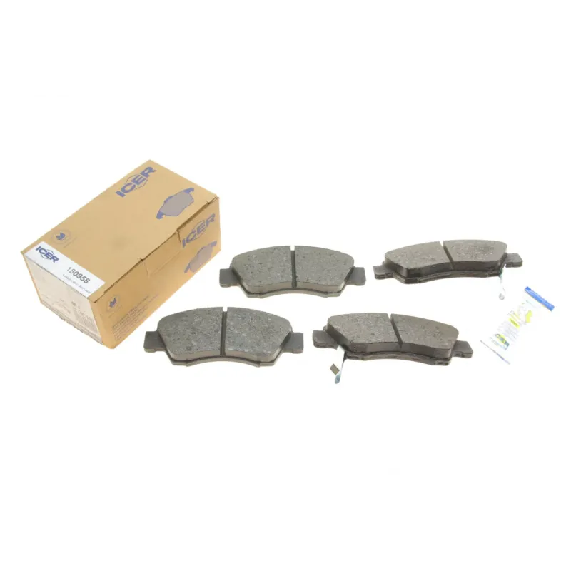 Колодки гальмівні (передні) Honda Civic V/VI 91-01/VIII 10-12/Jazz 02-